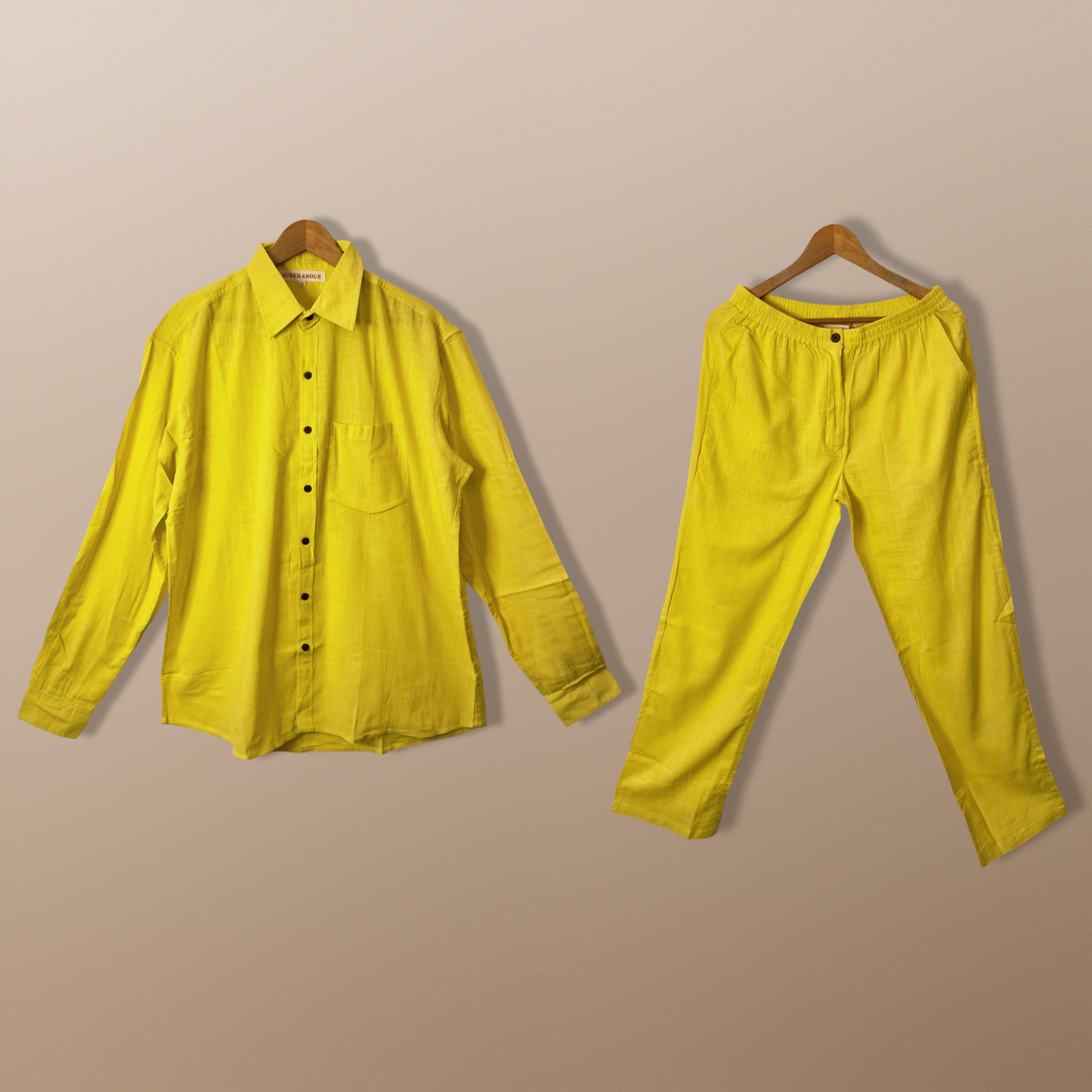 Linen Canary Co-ord
