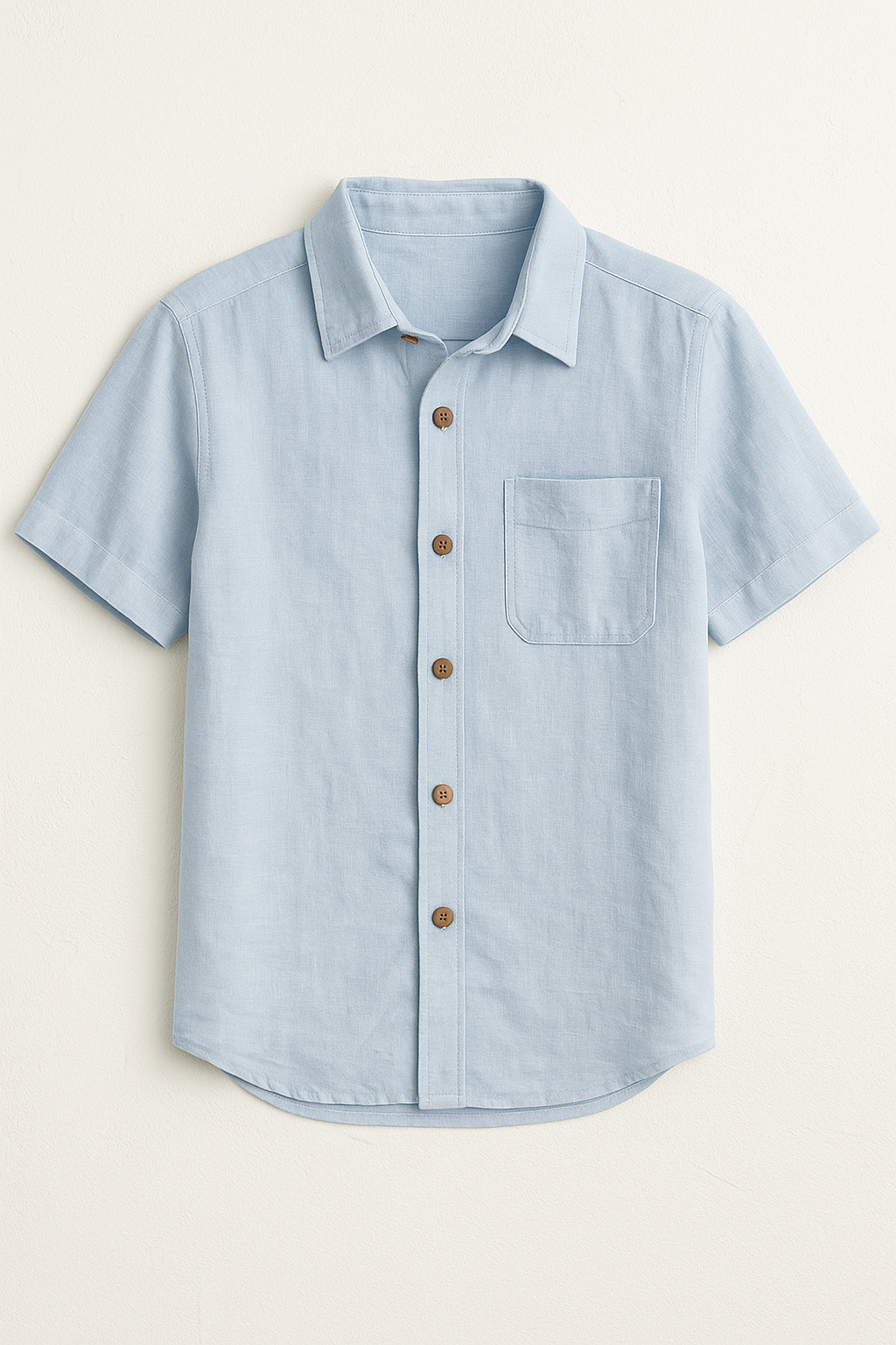 Light Blue Linen Shirt