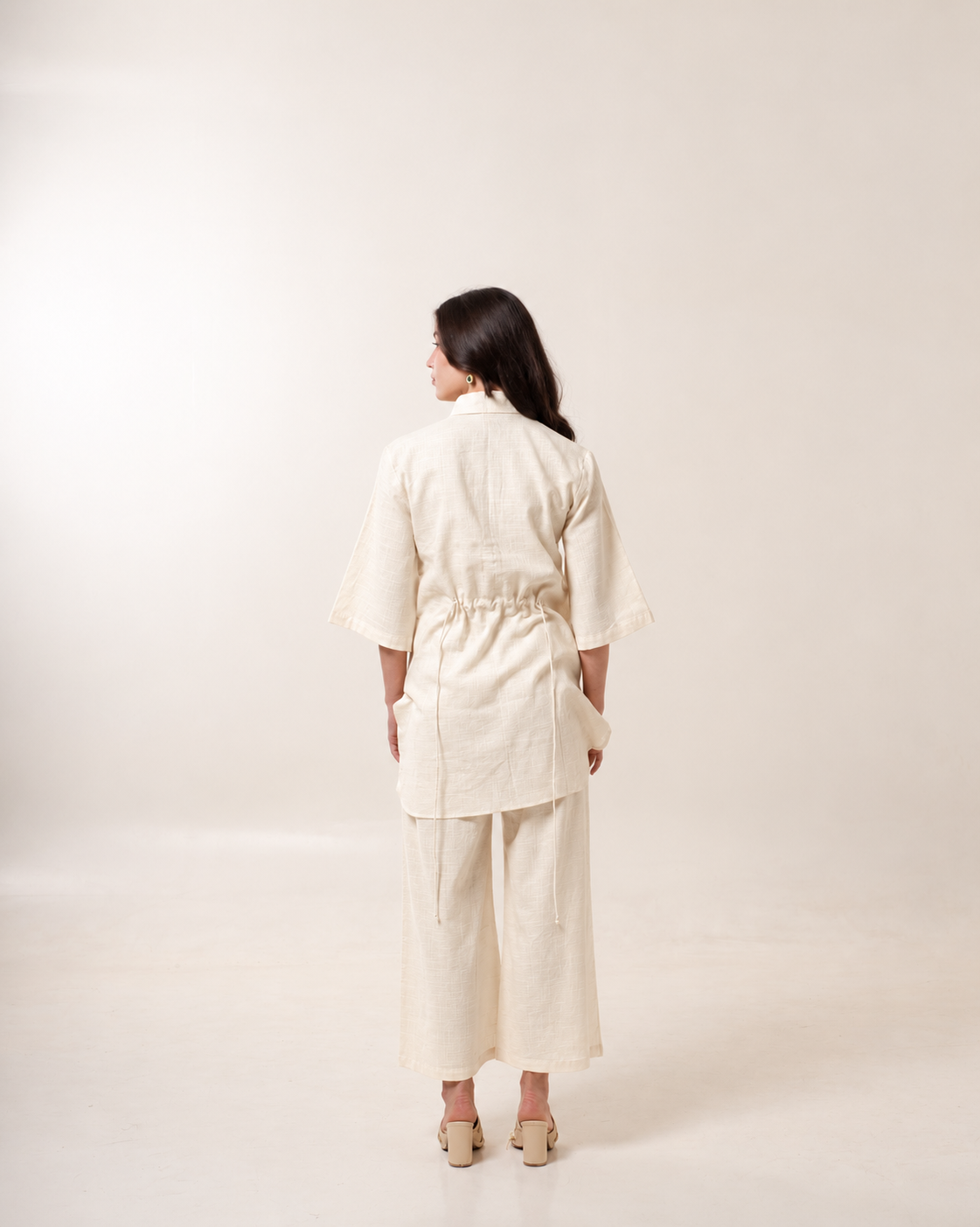 Cream Coord Set