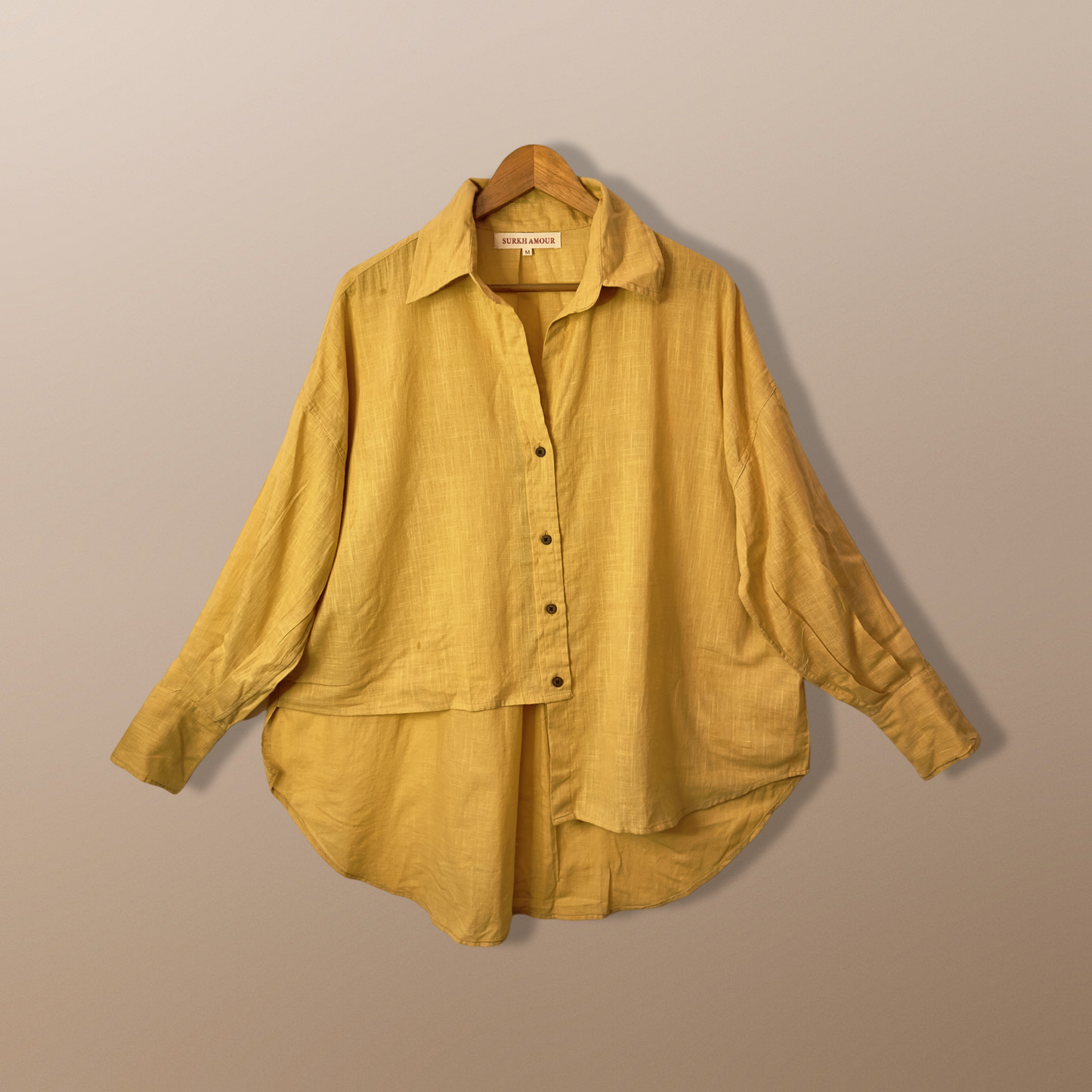 Linen Chai Assymetric Shirt