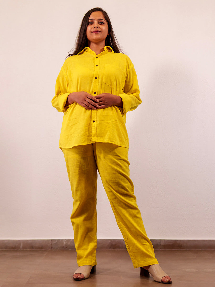 Linen Canary Co-ord