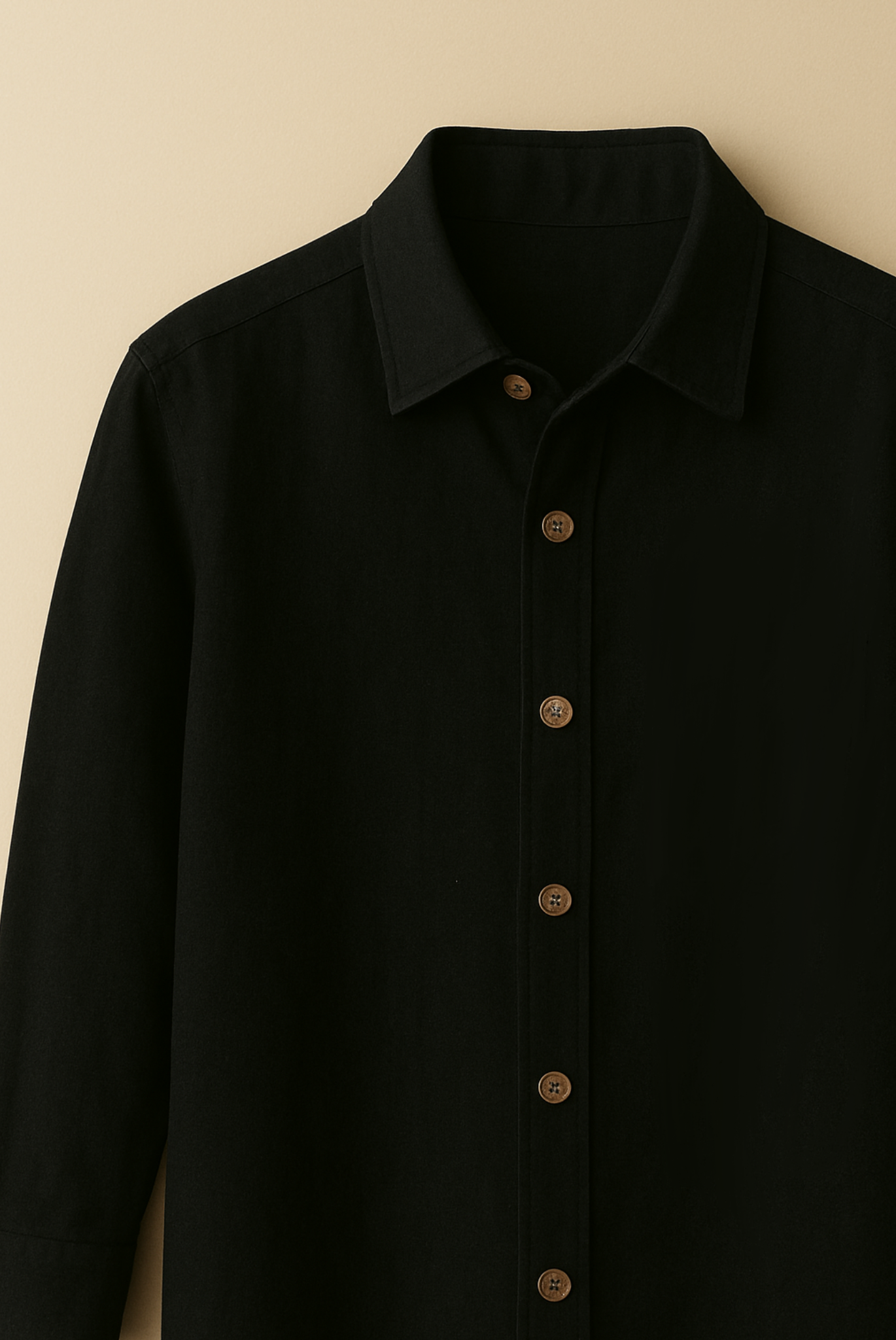 Black Linen Shirt