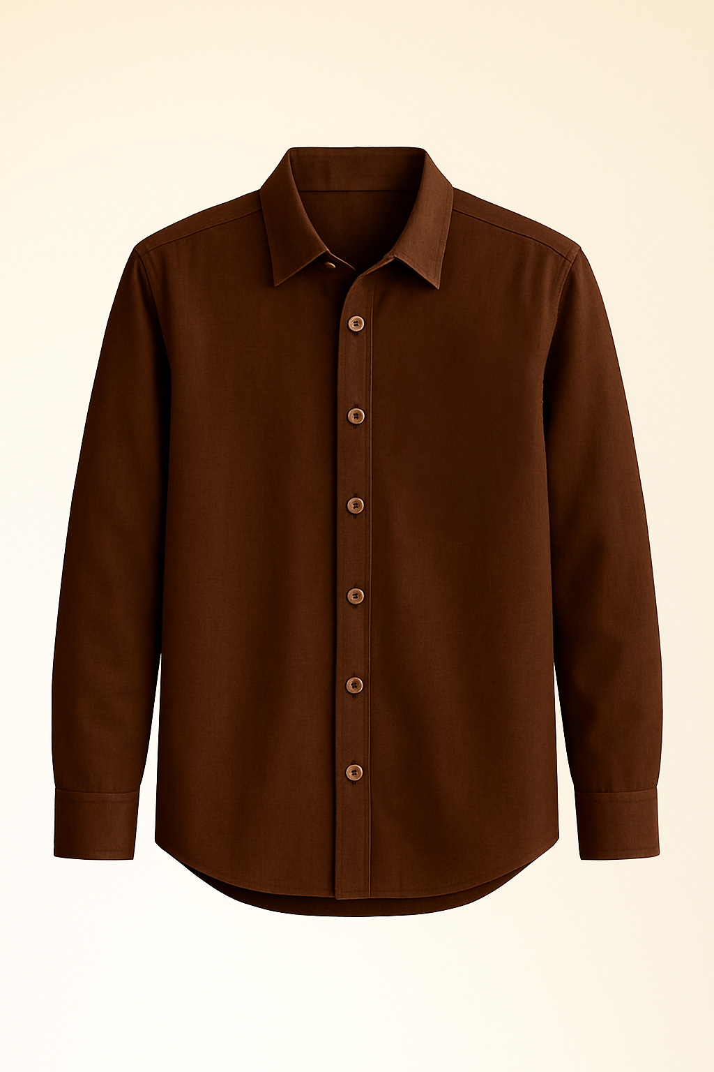 Brown Linen Shirt