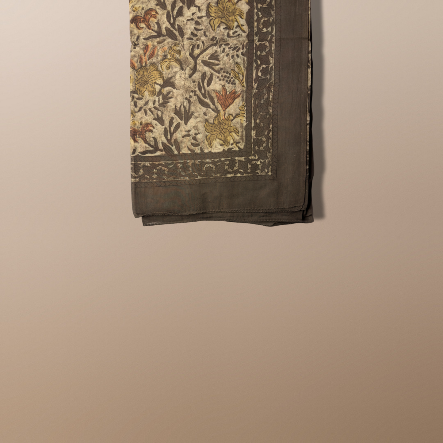 Ajrak Handblock Cotton Scarf