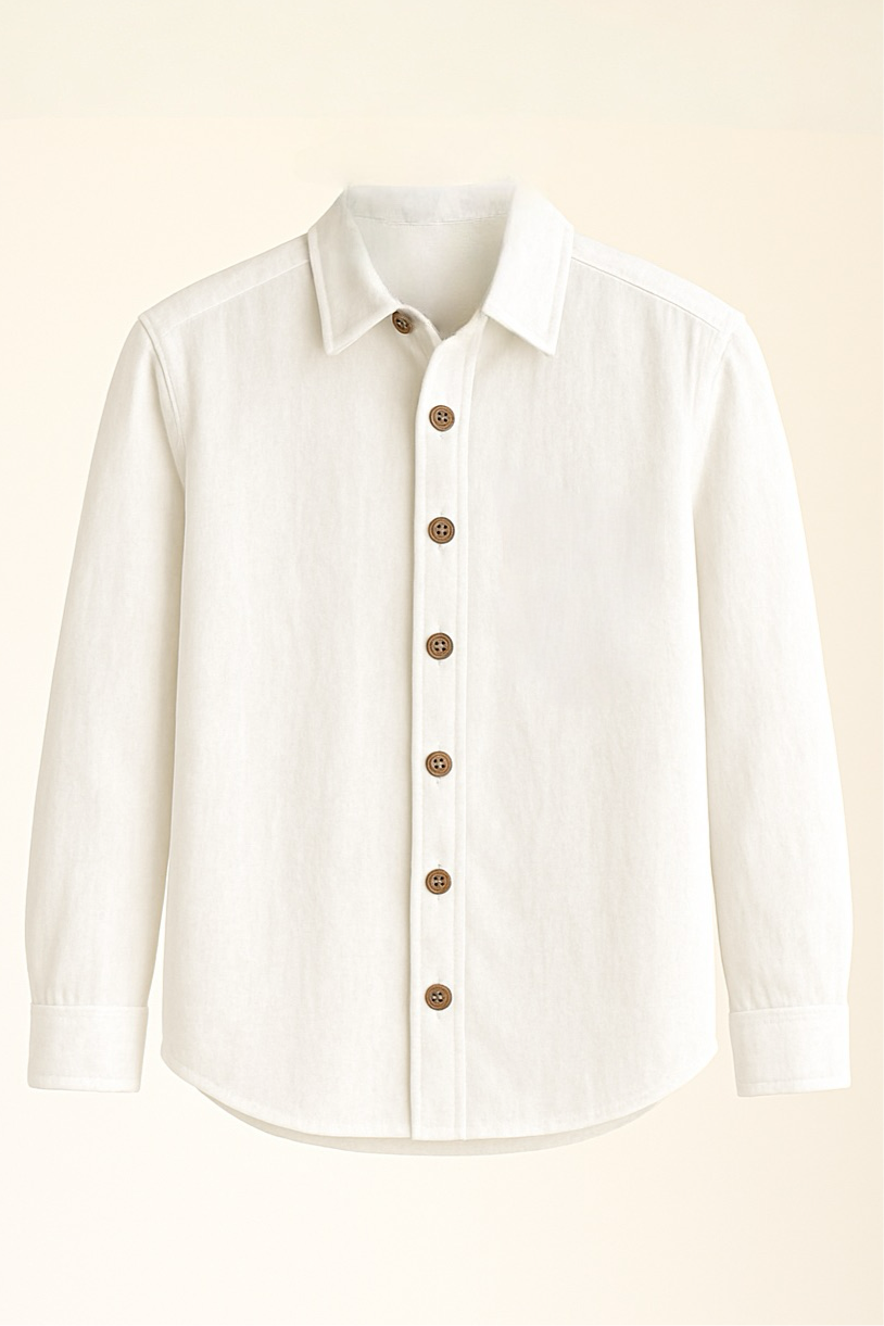 White Linen Shirt
