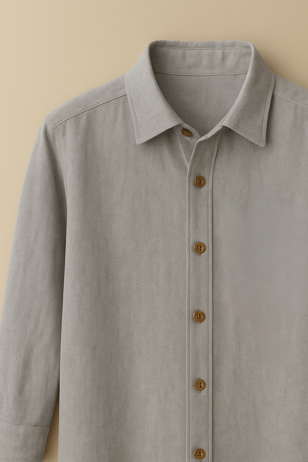 Grey Linen Shirt