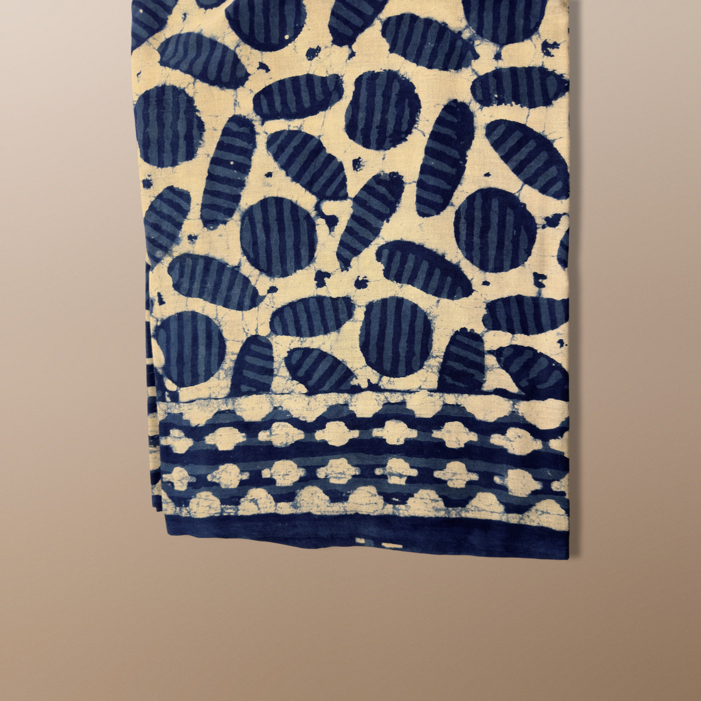 Indigo Mulmul Saree