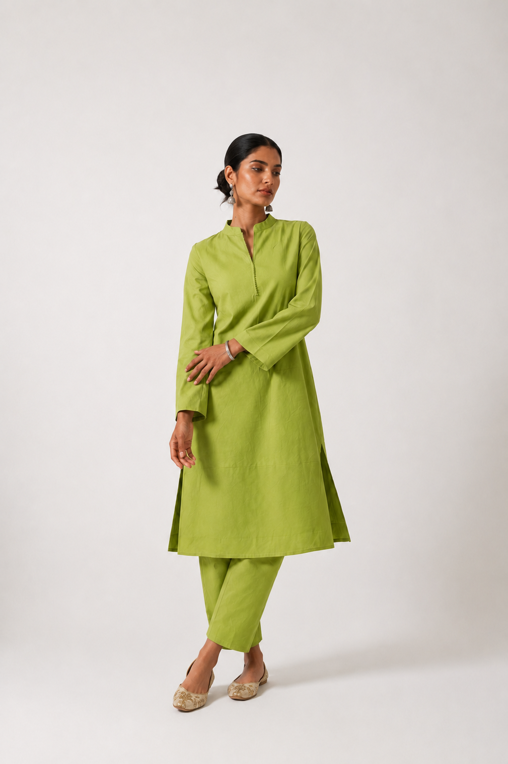 Olive Kurta