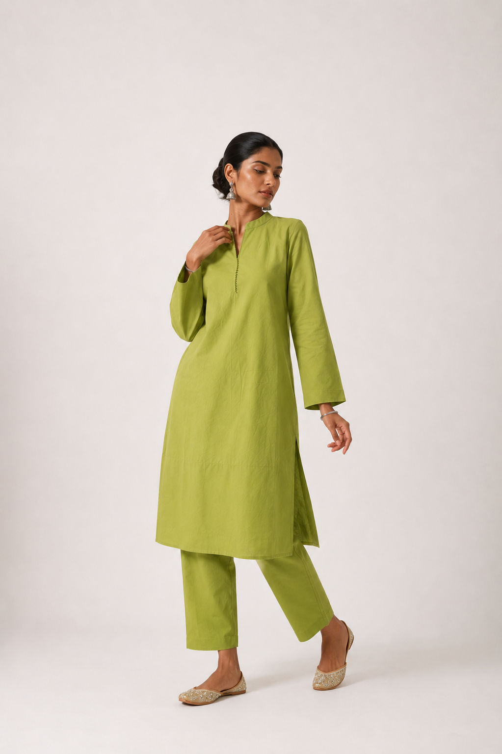 Olive Kurta