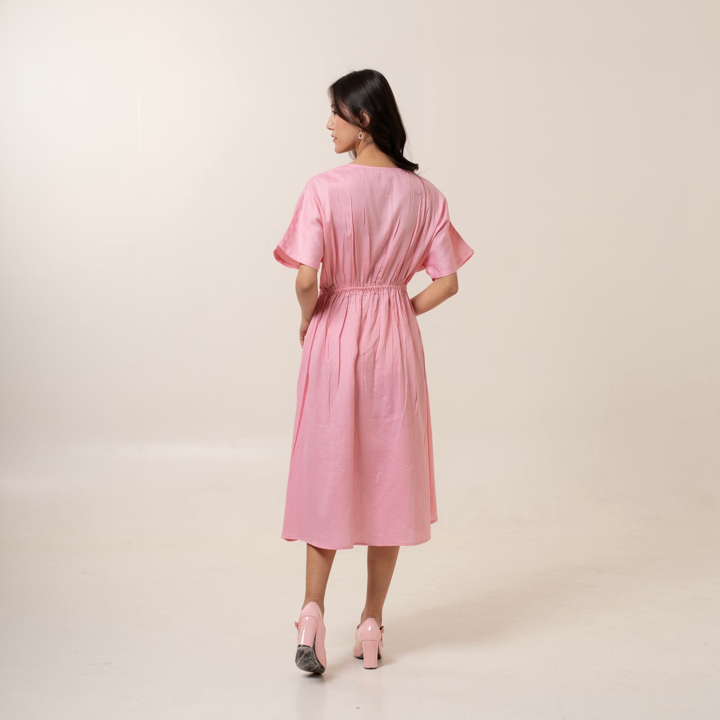 Blush Pink Flowy Dress