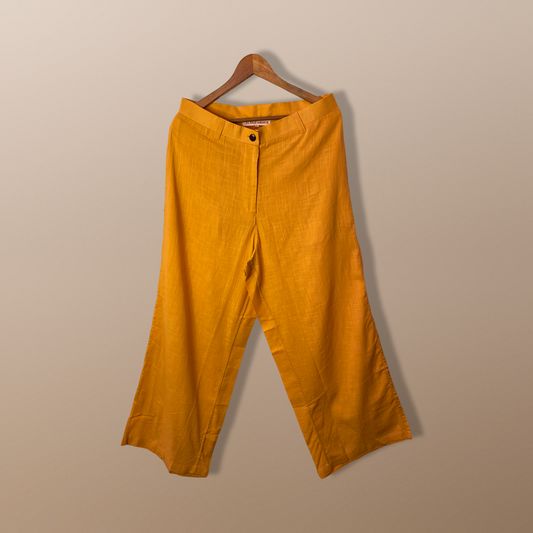 Linen Saffron Trousers