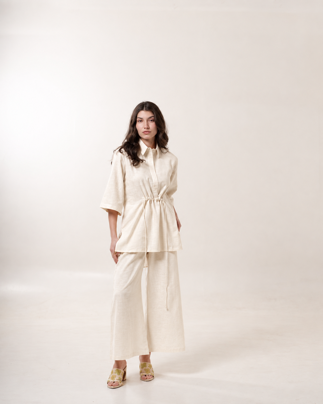 Cream Coord Set