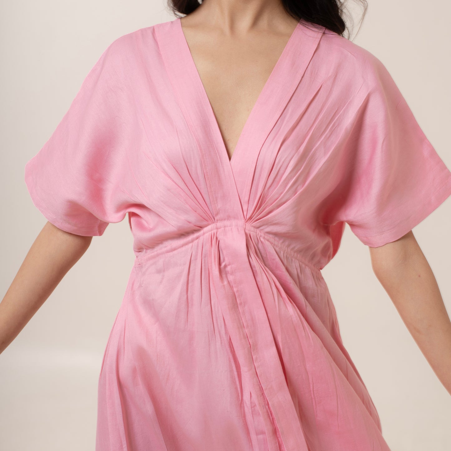 Blush Pink Flowy Dress