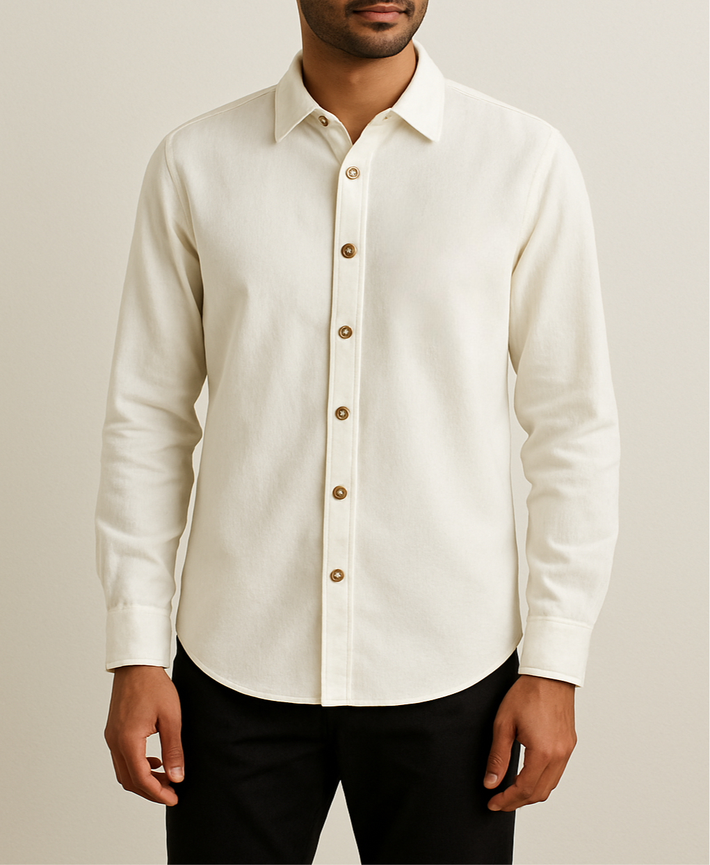 White Linen Shirt