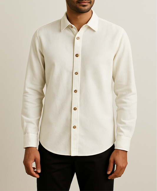 White Linen Shirt