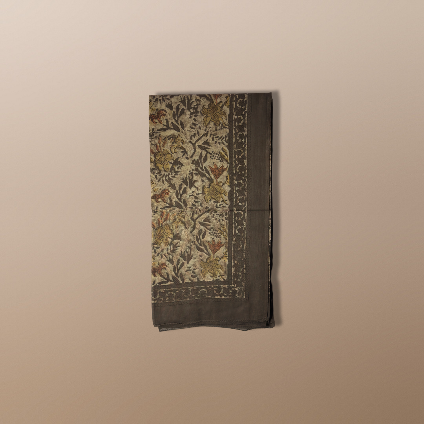 Ajrak Handblock Cotton Scarf