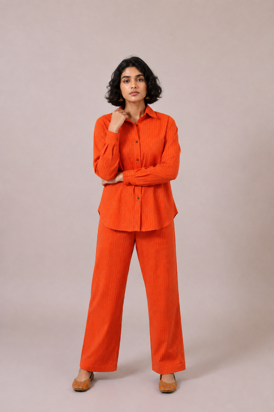 Kantha Arancia Coord Set