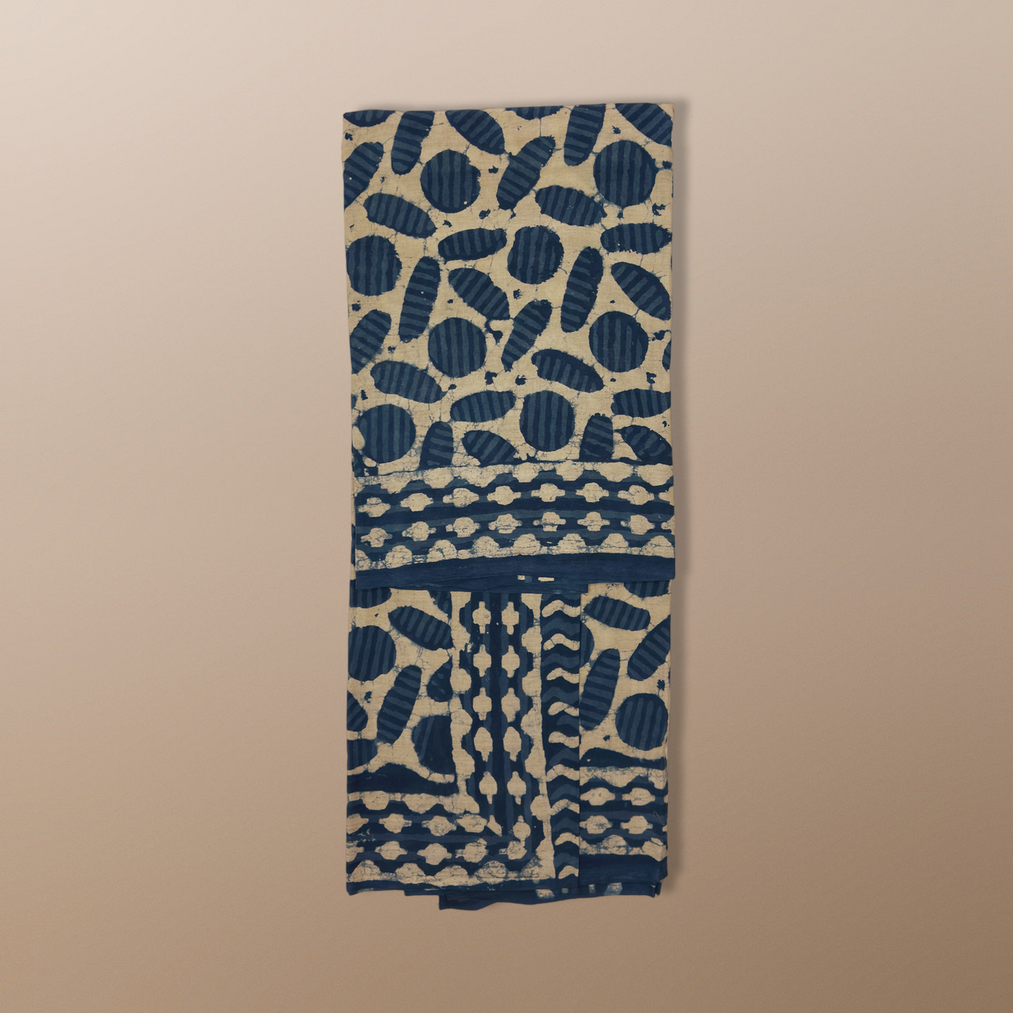 Indigo Mulmul Saree