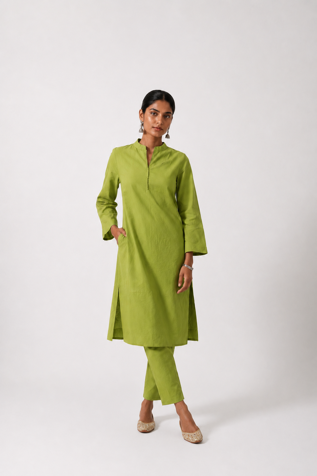 Olive Kurta