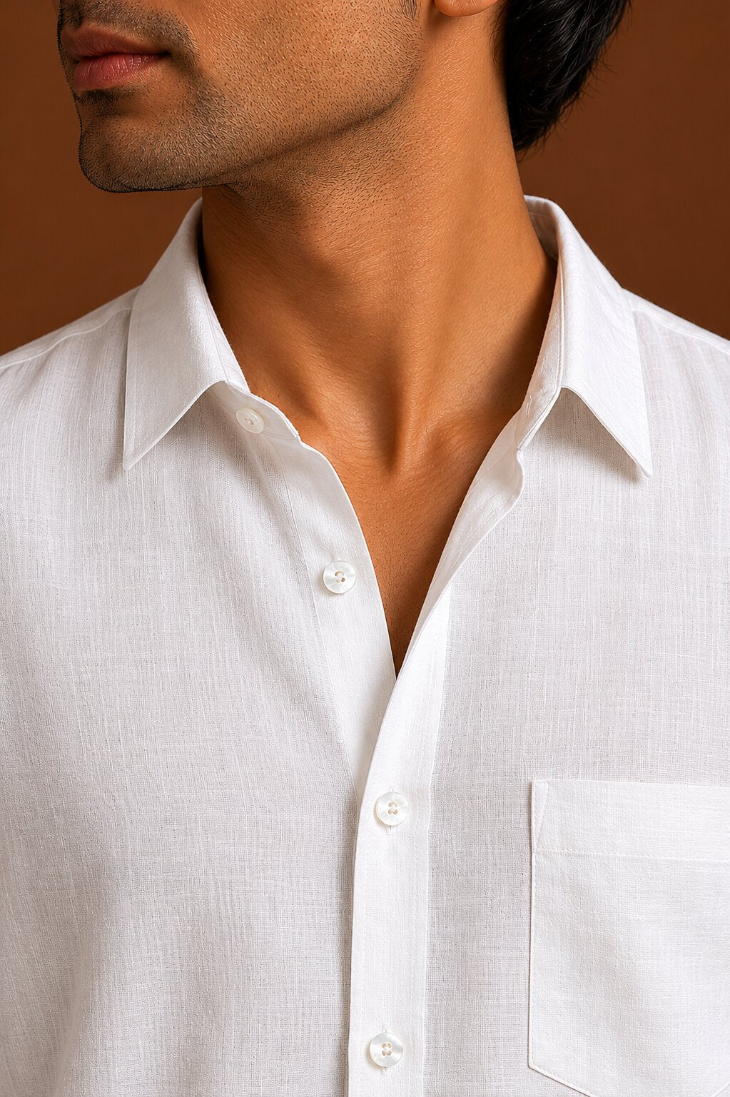 White Linen Shirt