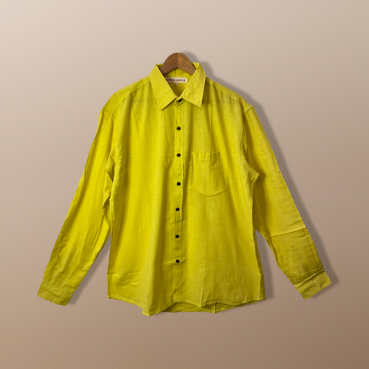 Linen Canary  Shirts