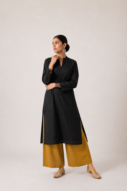 Black Kurta