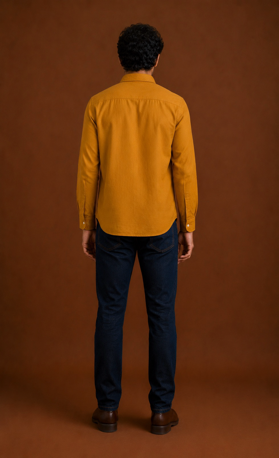 Mustard Linen Shirt