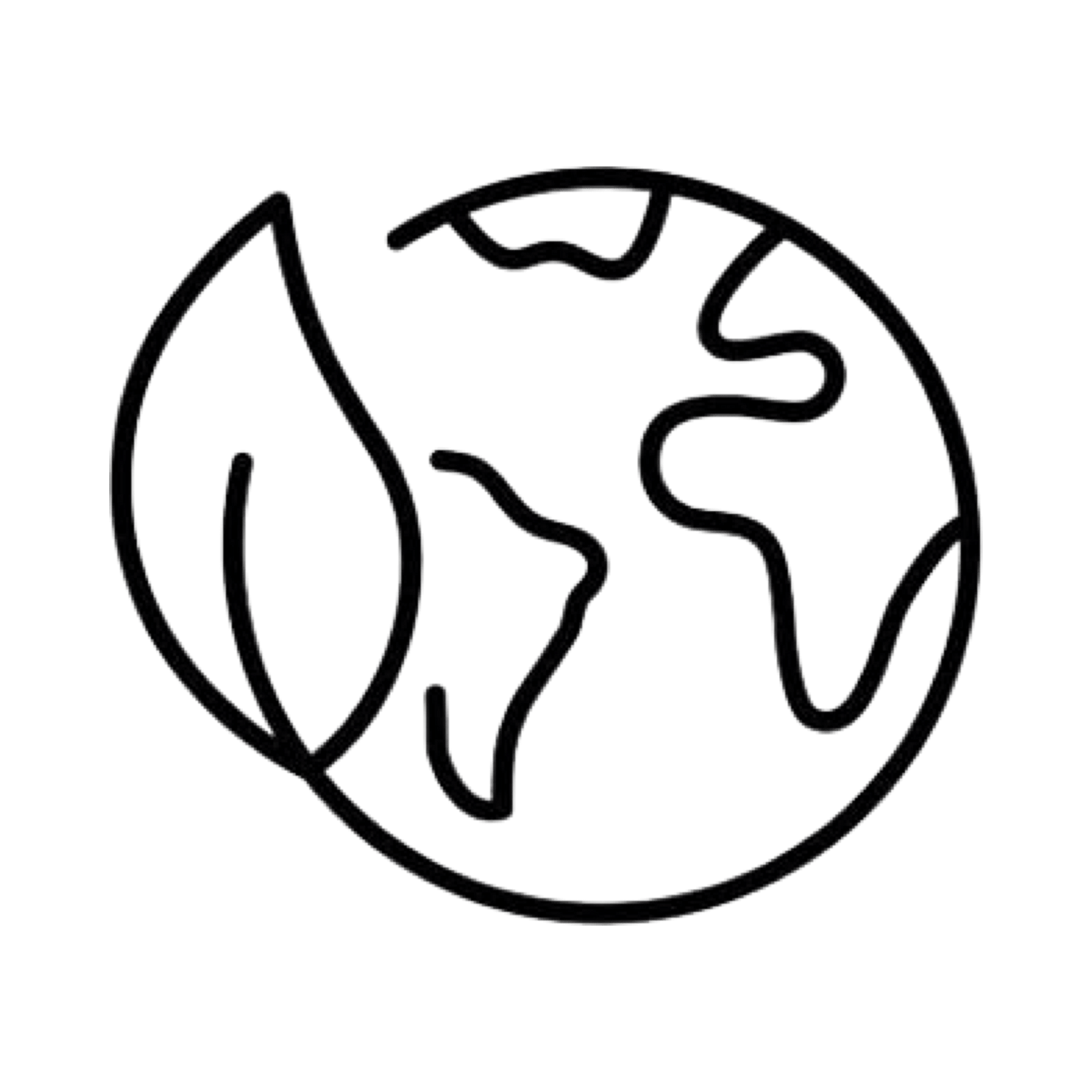Sustainability icon representing eco-friendly practices at Surkh Amour
