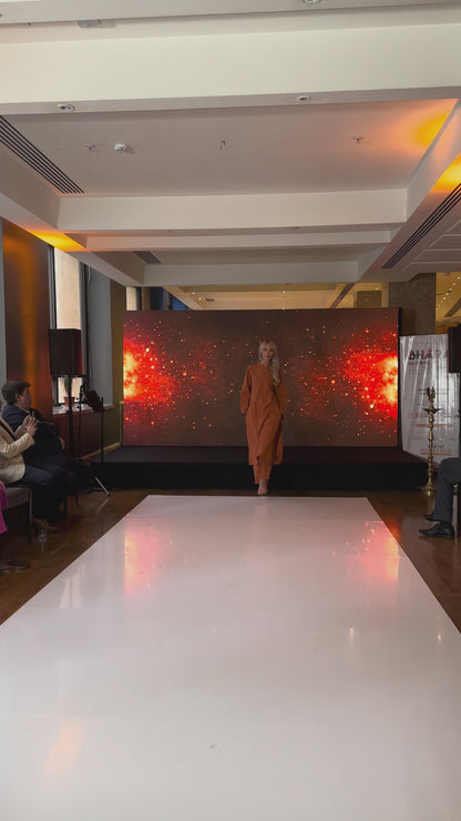 Rust Kurta